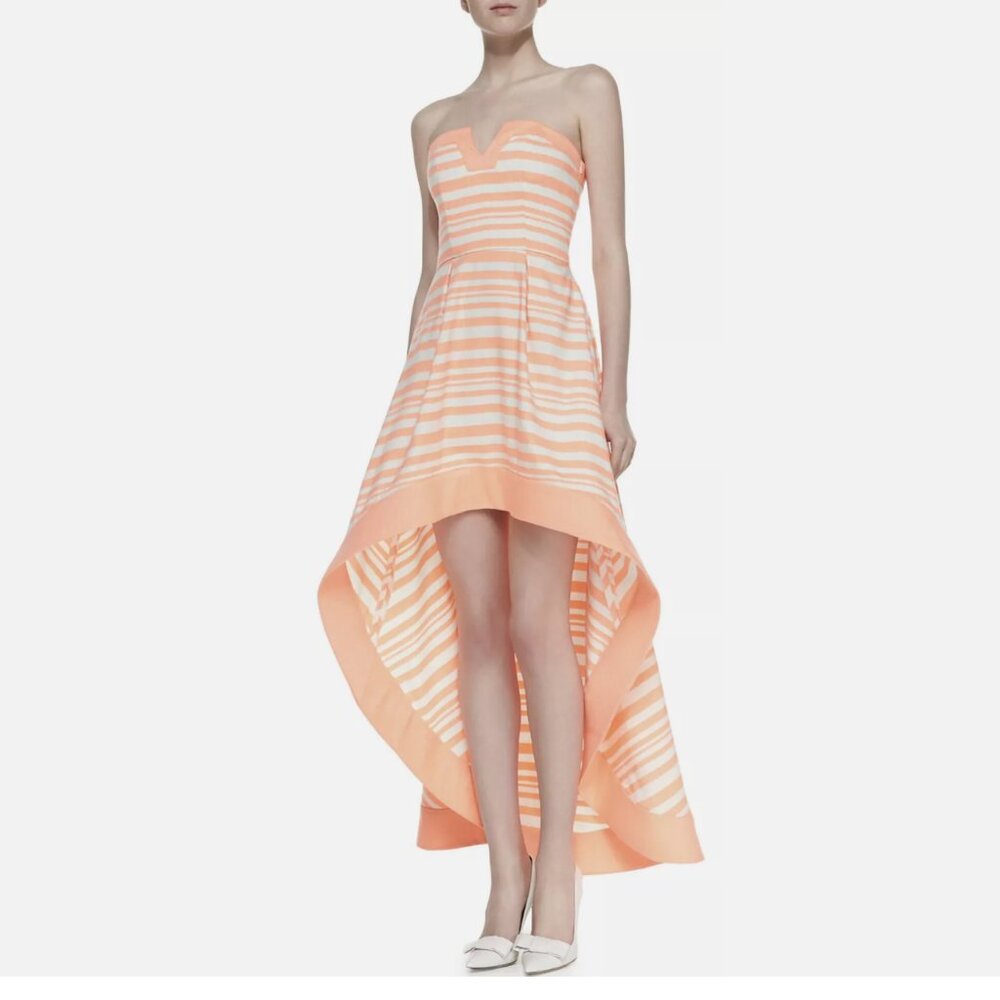 ALEXIS Icaria Strapless Asymmetric Hem Dress Size Small